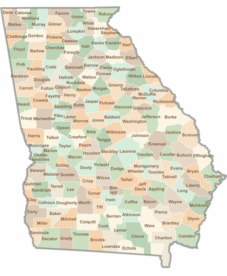 Georgia Coverage Area